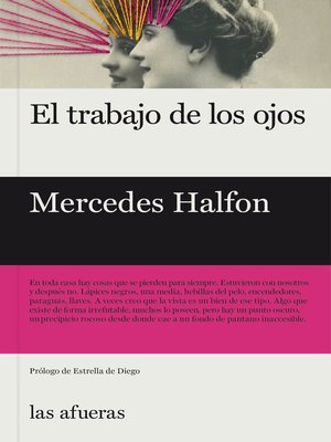 cover image of El trabajo de los ojos